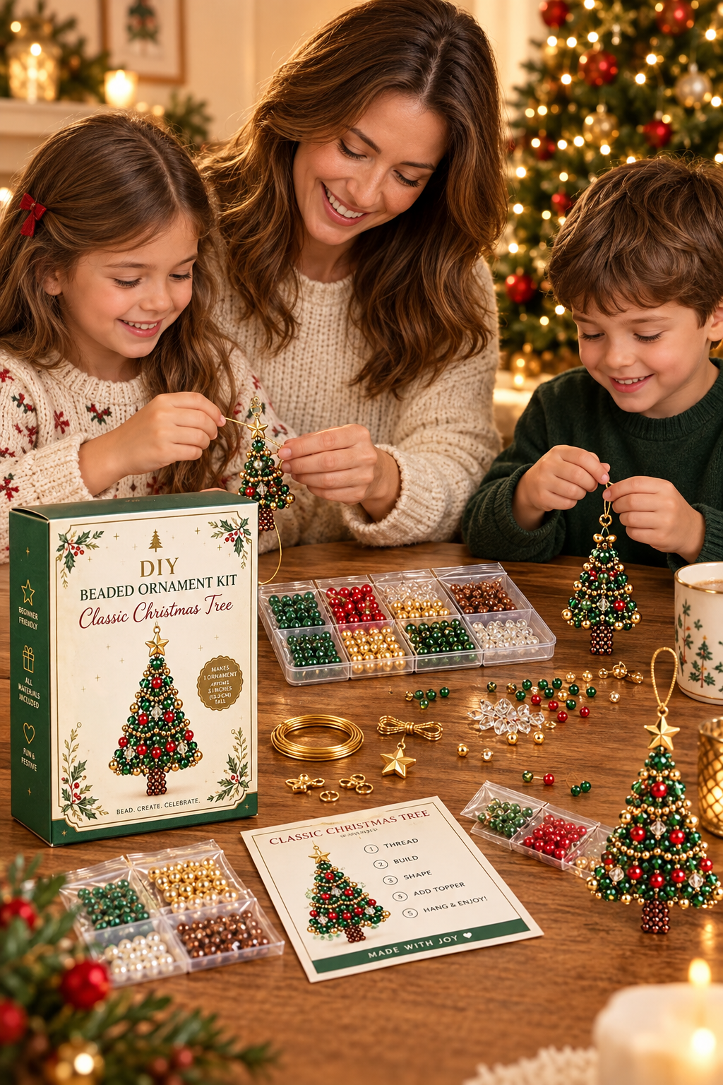 Ornely™ – Kit Créatif de Noël en Perles