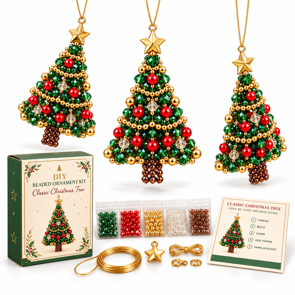 Ornely™ – Kit Créatif de Noël en Perles